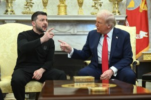 Donald Trump și Volodimir Zelenski, la Casa Alba. Foto: Profimedia