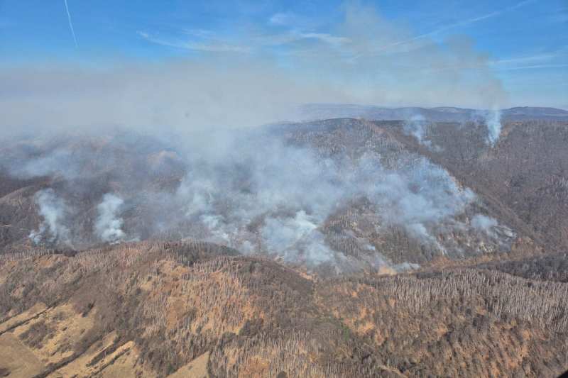 VIDEO Un mort și doi răniți, unul pompier, în urma incendiilor de vegetație din țară. Intervenții de mare amploare în desfășurare / Arafat: „Nu le putem pune pe seama temperaturilor”