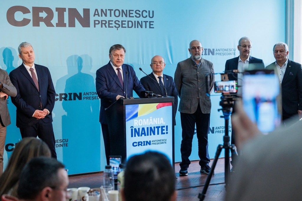 Crin Antonescu la Cluj-Napoca. Foto: facebook / Crin Antonescu