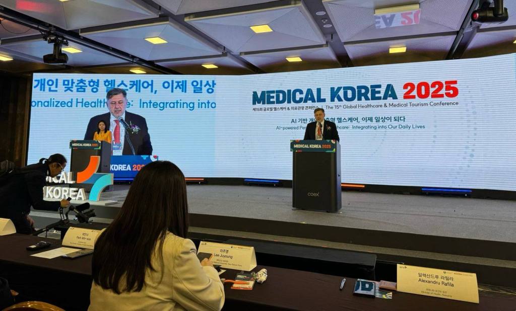 Rafila in Coreea de Sud / Foto: Facebook - Ministerul Sănătății