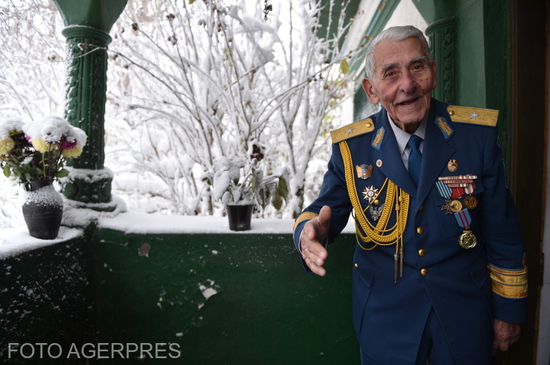 Generalul maior în retragere Radu Theodoru. Foto: Grigore Popescu / Agerpres