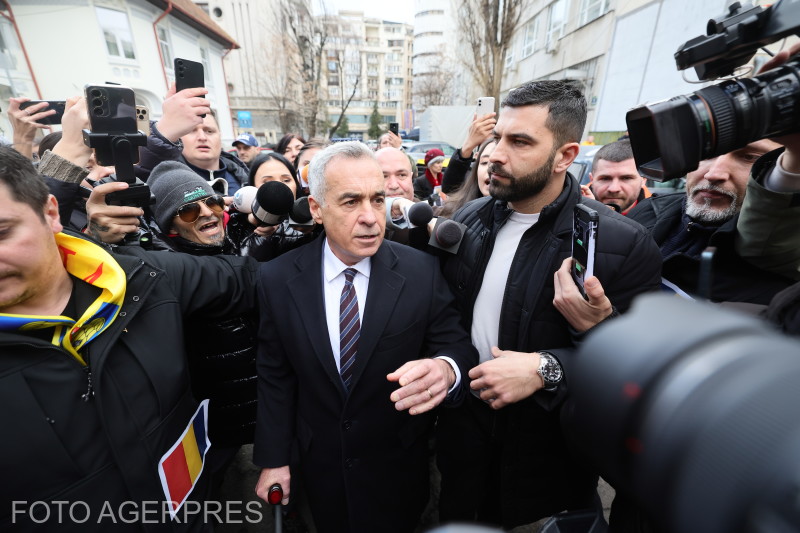 Călin Georgescu sosește la sediul Judecătoriei Sectorului 1 din București, 3 martie 2025. Foto: Silviu Matei / Agerpres