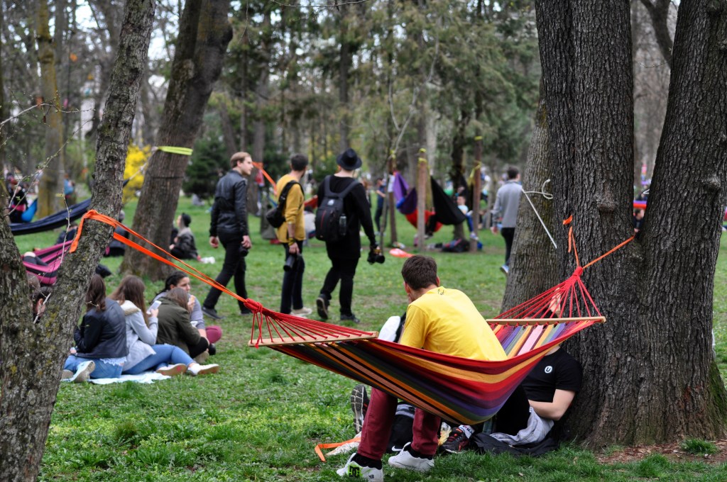 Parc din Cluj-Napoca. Fotografie de Salajean | Dreamstime.com