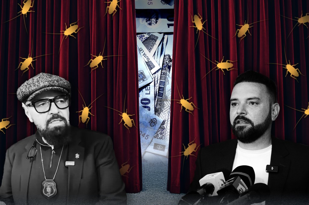 Cristian Popescu și Vlad Piedone. Colaj: Ion Mateș / Hotnews. Foto: Inquam Photos