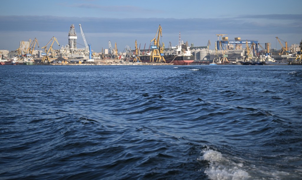 Portul Constanța. Foto: Daniel Mihăilescu / AFP / Profimedia