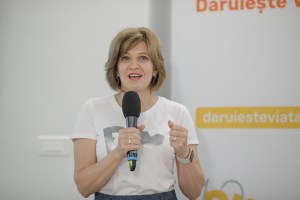 Oana Gheorghiu, co-fondatoare a Asociației Dăruiește Viață / Foto: Inquam Photos - George Călin