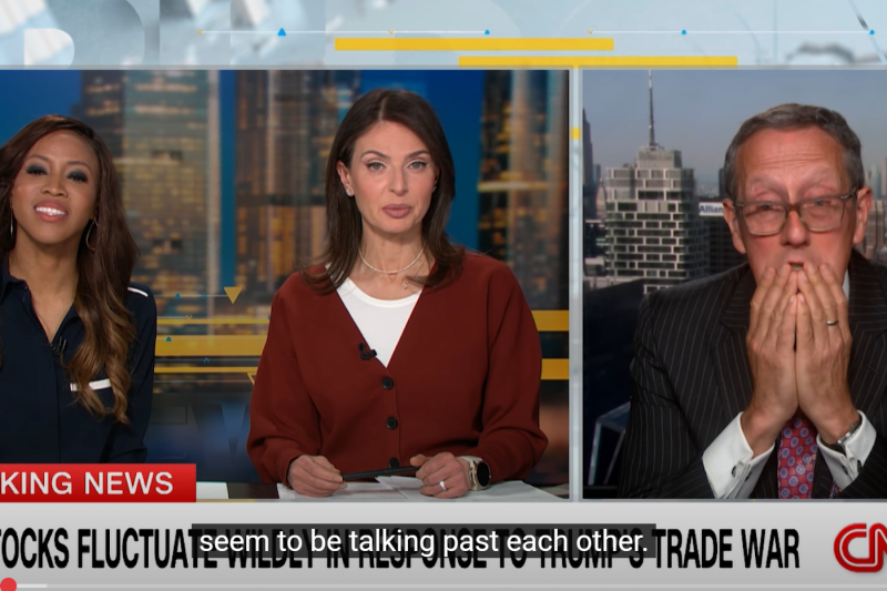 VIDEO. Reacția unei vedete CNN atunci când a auzit ce spun oficialii lui Donald Trump despre tarife