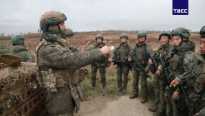 Soldați coreeni în Rusia. Foto: captură video / TASS