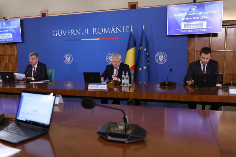 Ședință de guvern / Foto: Inquam Photos / George Călin