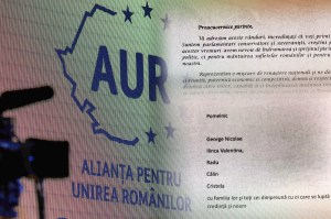 Scrisorile trimise de AUR. Foto: Facebook, Inquam Photos / Octav Ganea