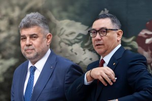 Marcel Ciolacu și Victor Ponta. Colaj: Ion Mateș / Hotnews. Foto: Profimedia, Inquam Photos
