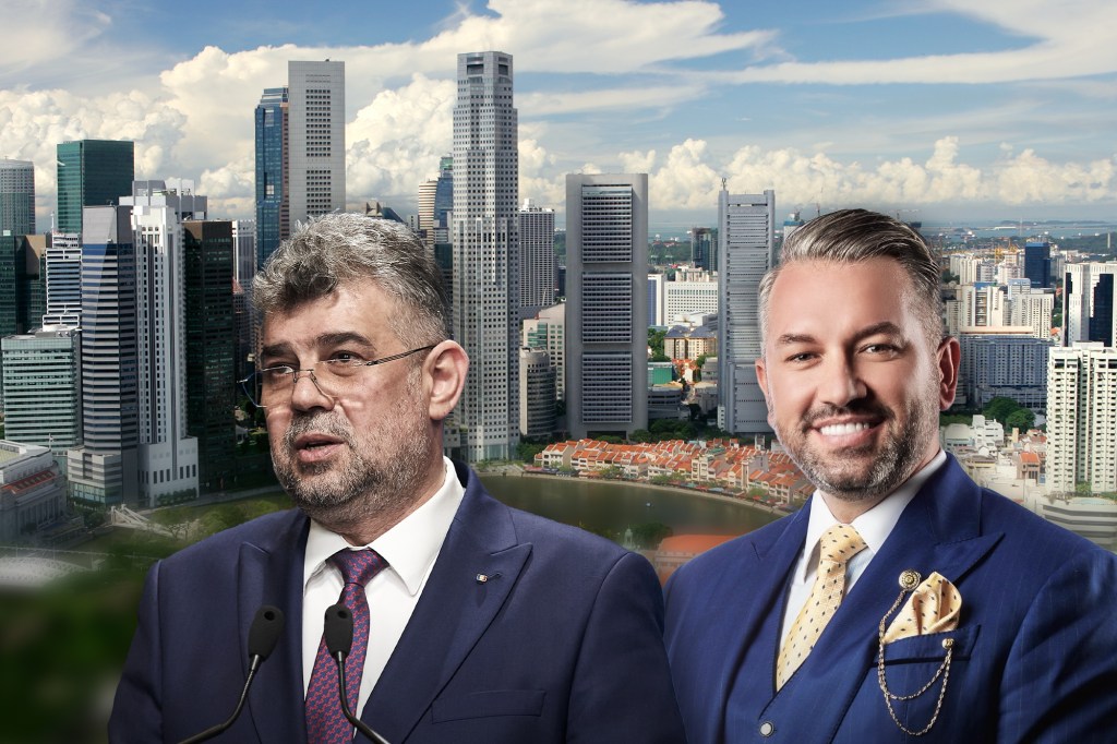 Marcel Ciolacu și Dragoș Sprânceană. Colaj: Ion Mateș / Hotnews. Foto: Dreamstime, Facebook