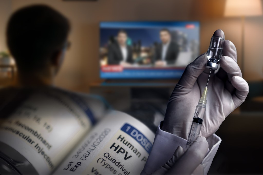 Vaccinare HPV. Colaj: Ion Mateș / Hotnews. Foto: Dreamstime