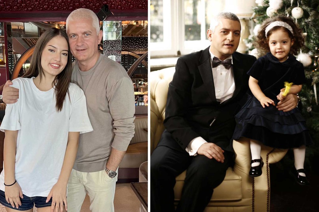 Atunci și acum: Virgil Ianțu, alături de fiica sa, Jasmina. FOTO: Arhiva familiei