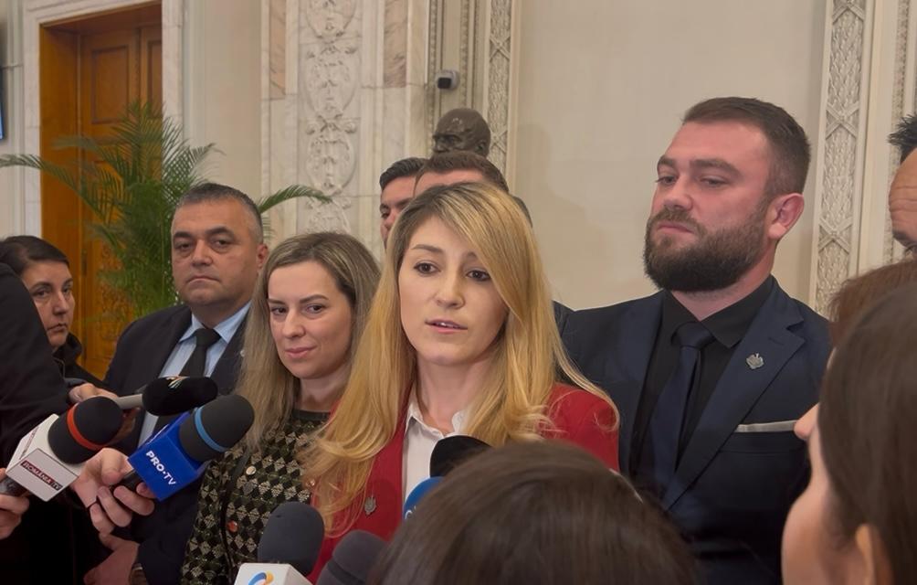 Aurora Tasica Simu și grupul demisionar POT / Foto: HotNews