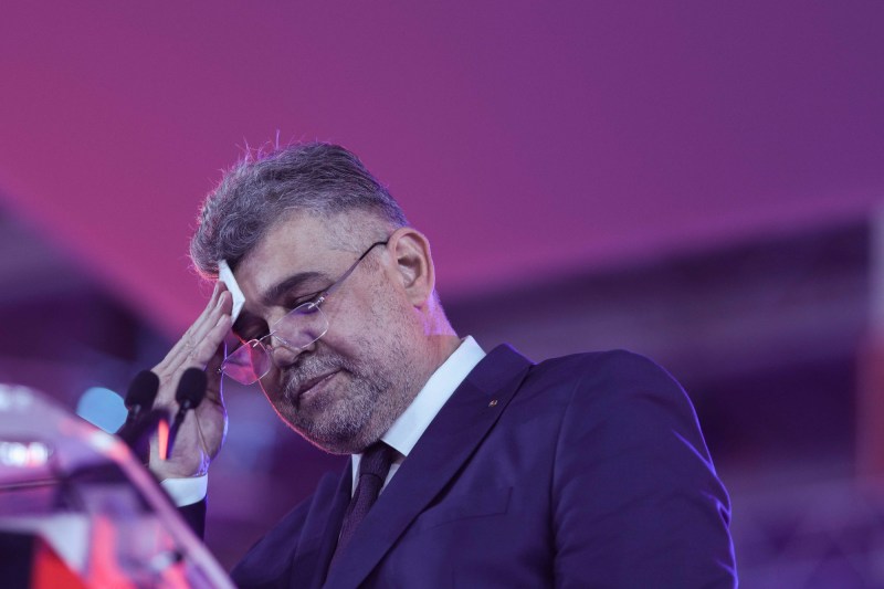 Marcel Ciolacu. Inquam Photos / Octav Ganea