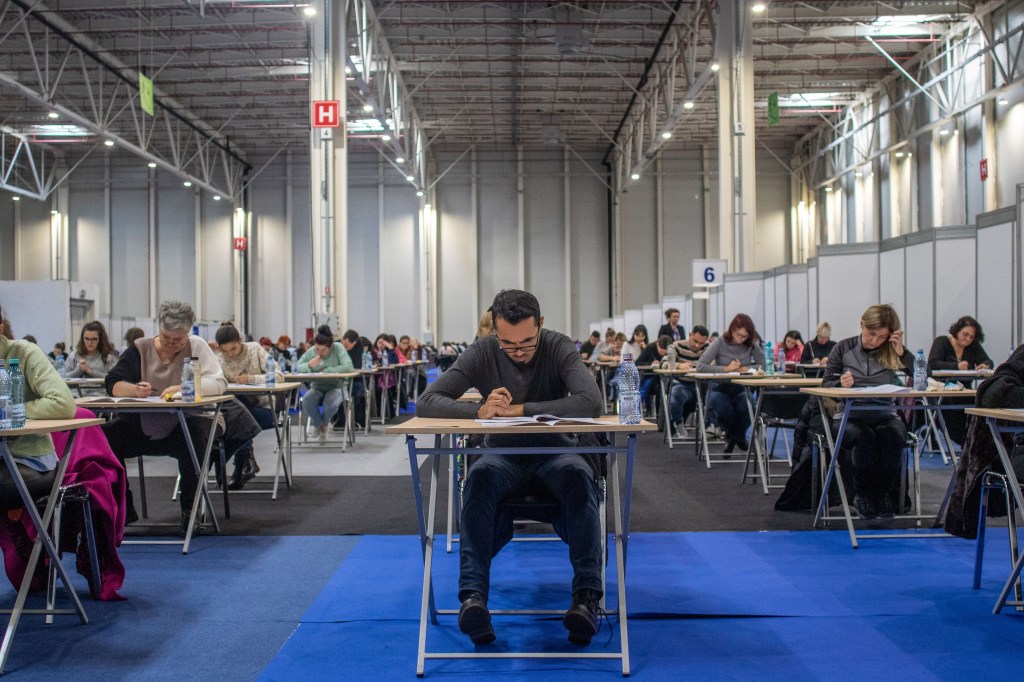 Concursul de intrare în Rezidențiat / Foto: Inquam Photos / Nichita Cojocea