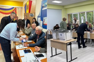 Turul doi al alegerilor pentru Președintele României, Republica Moldova. Foto: Ambasada României în Moldova