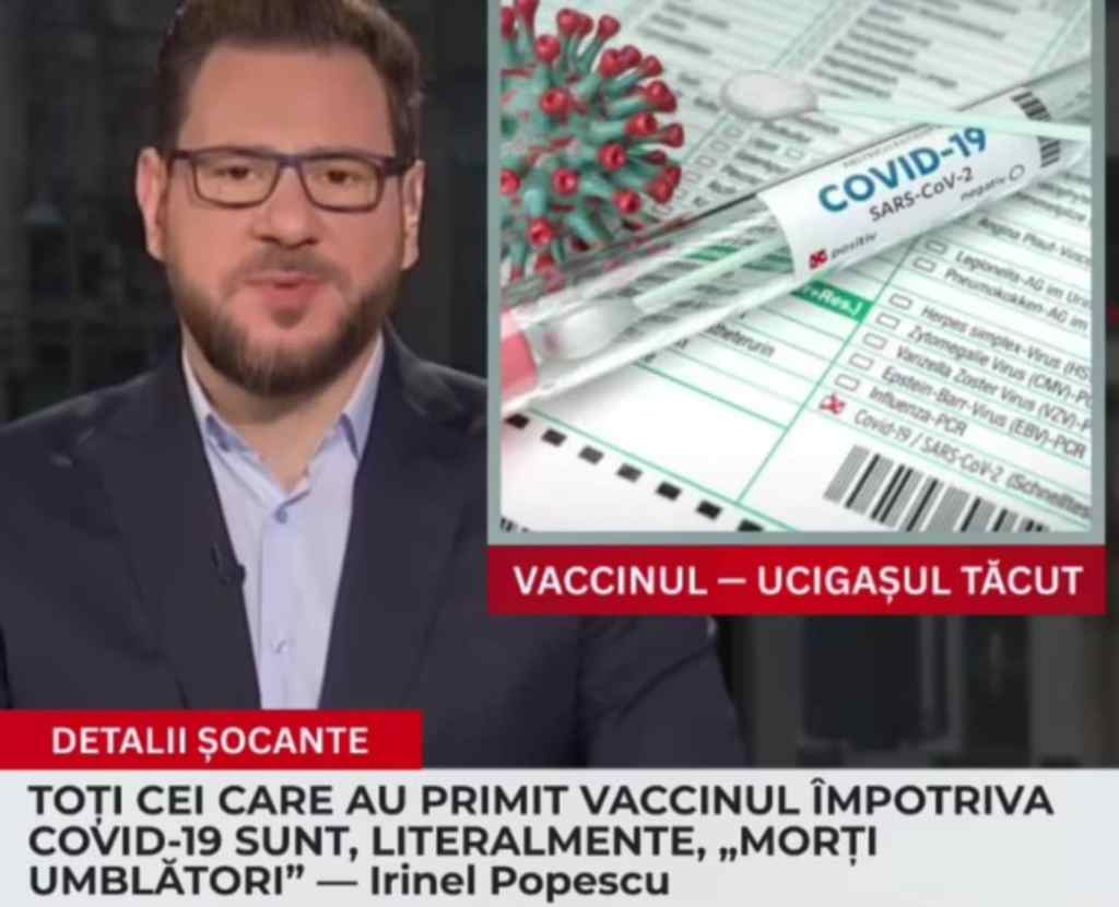 Informații medicale false distribuite în spațiul public / Foto: Captură Facebook.com