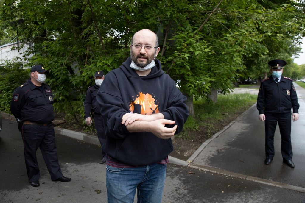Jurnalistul Ilya Azar. Foto: Alexander Zemlianichenko / AP / Profimedia