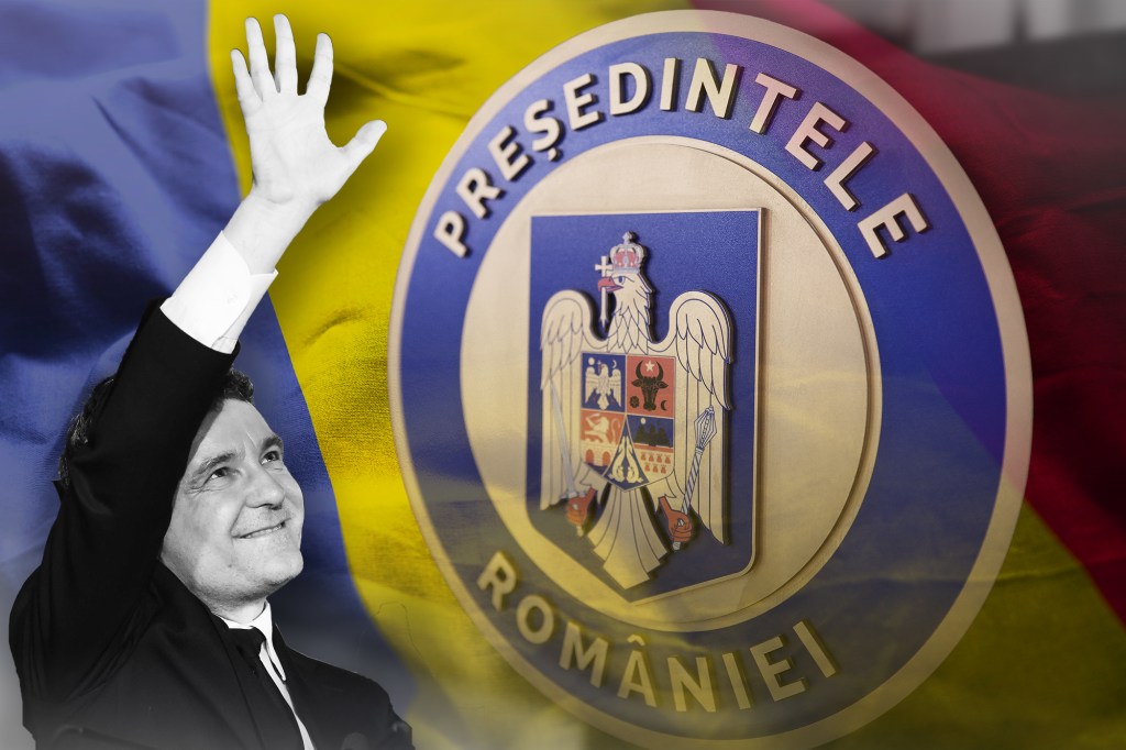 Rezultatele turului II al alegerilor prezidențiale din 2025. Grafică: Ion Mateș/ Hotnews. Foto: Inquam Photos / George Călin