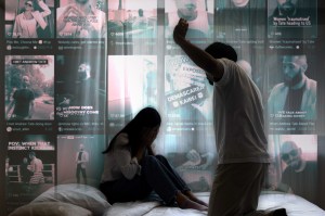 Violență împotriva femeilor. Colaj: Ion Mateș / Hotnews. Foto: Shutterstock, capturi TikTok