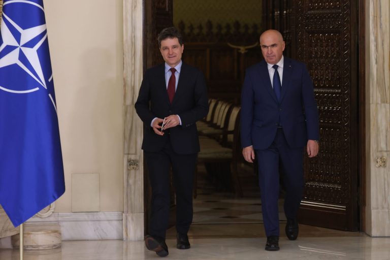 Nicușor Dan și Ilie Bolojan Foto: Inquam Photos / George Călin
