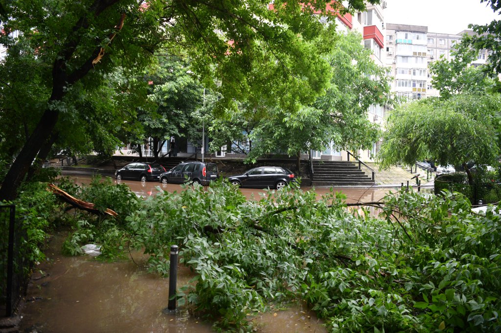 Urmari ale furtunii din Bucuresti, 9 iunie 2025 / Foto: Inquam Photos / Codrin Unici