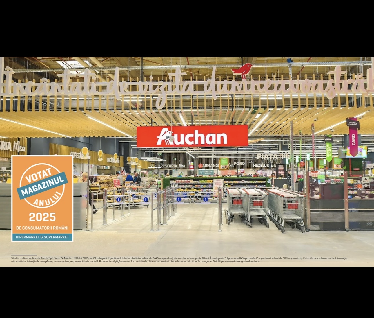 Auchan România, votat „Magazinul Anului 2025” în retailul autohton și ...