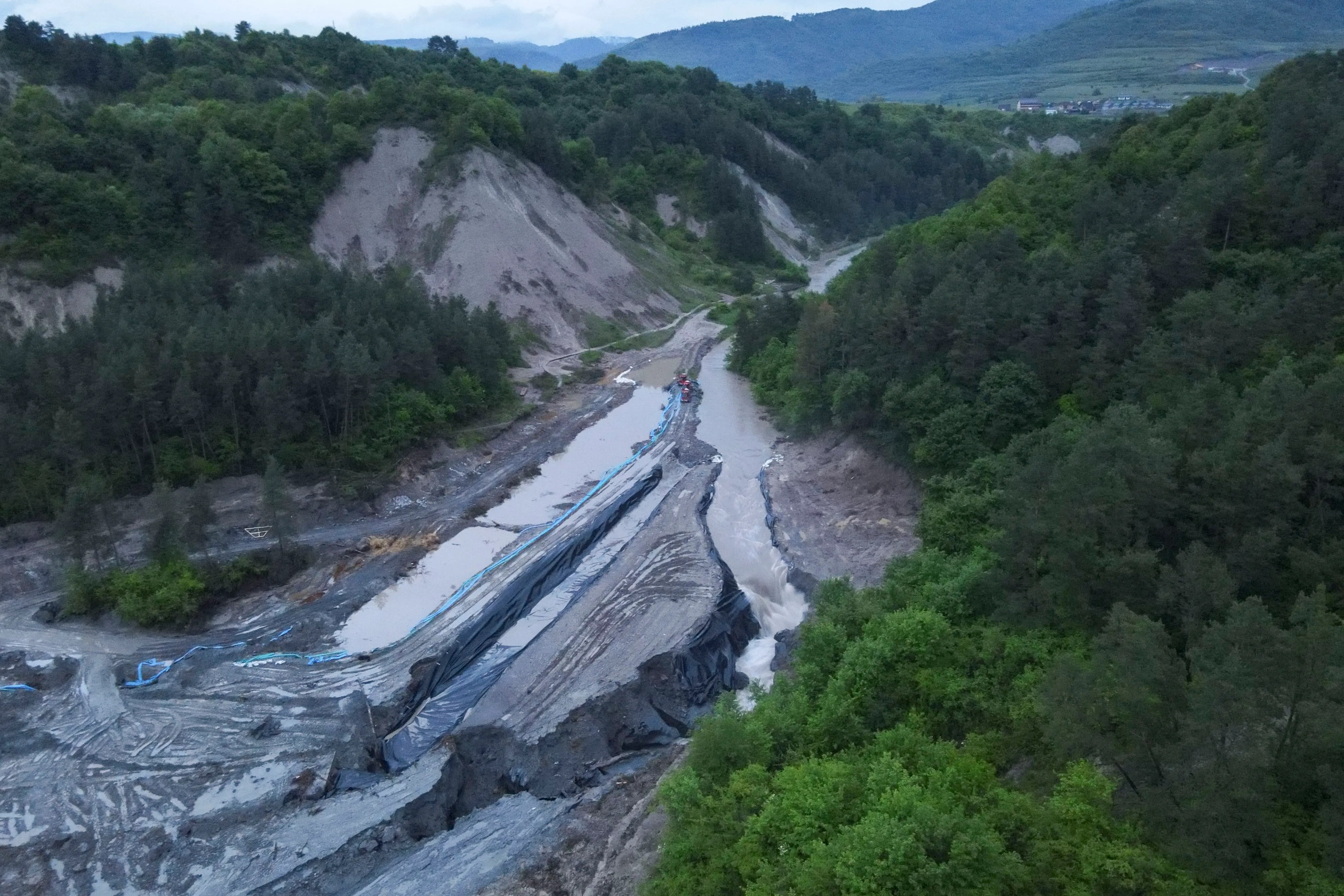 Evacuarea de urgență la Salina Praid din cauza prăbușirii iminente