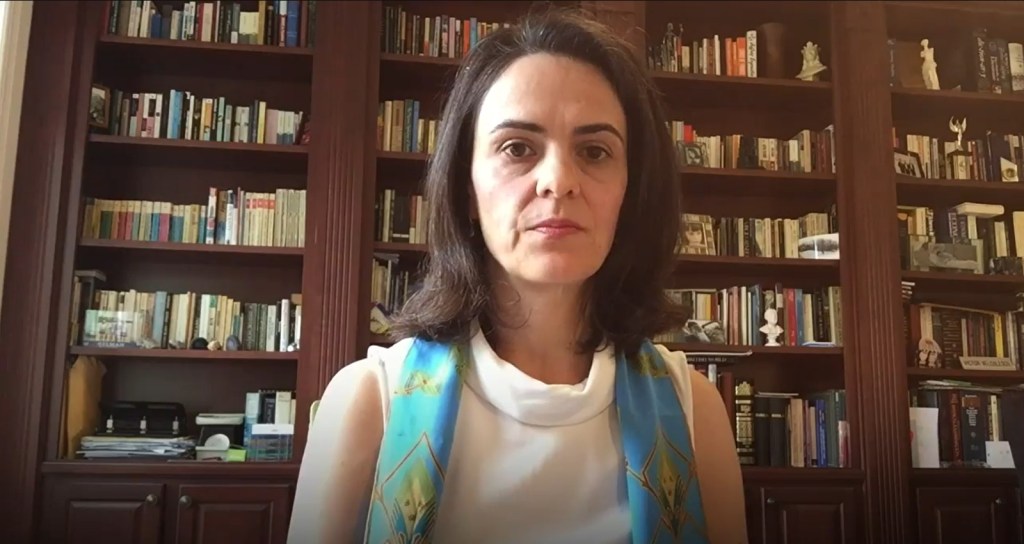 Delia Velculescu / Foto: Captură de ecran / International Monetary Fund