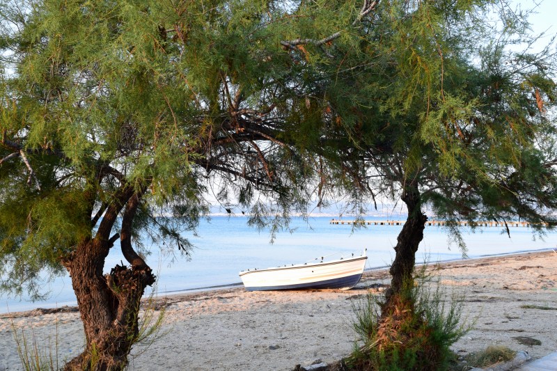 Vacanță în Grecia la două ore de-acasă la plajă de trei stele, la prețuri de București. În liniște, fără turism de masă