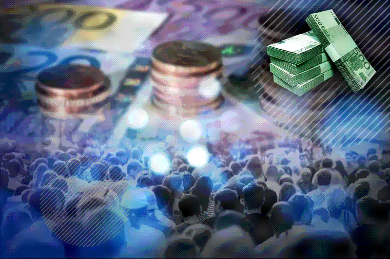 Economie. Grafică: Ion Mateș / Hotnews. Foto: Dreamstime