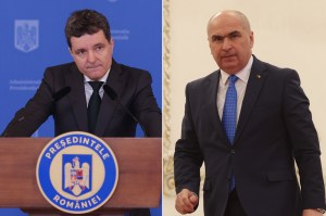 Președintele Nicușor Dan și Ilie Bolojan. Inquam Photos