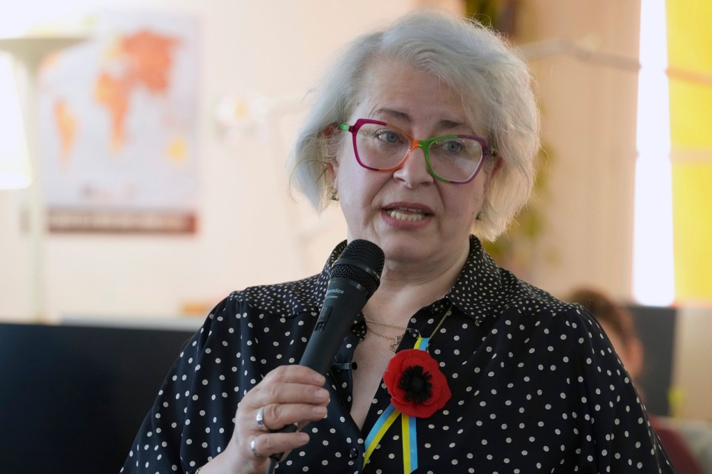 Jurnalista Ekaterina Barabash. Michel Euler / AP / Profimedia