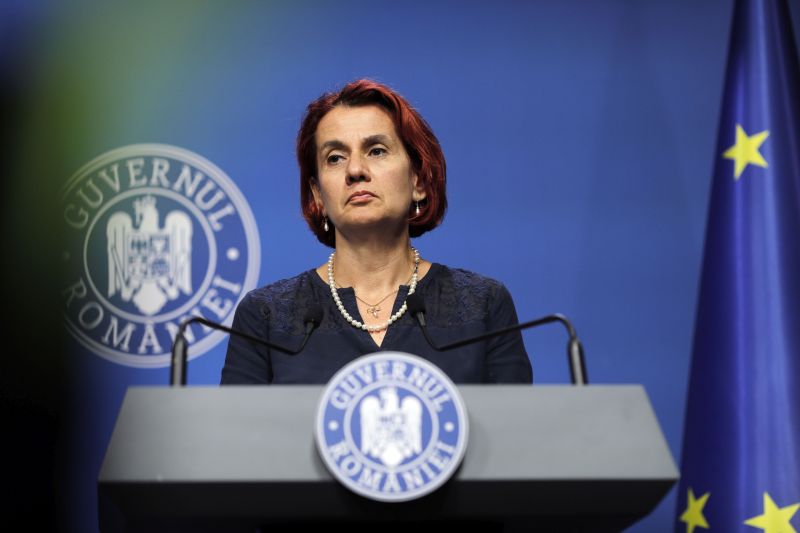 Ioana Dogioiu, purtătoarea de cuvânt a Guvernului / Inquam Photos / Mălina Norocea