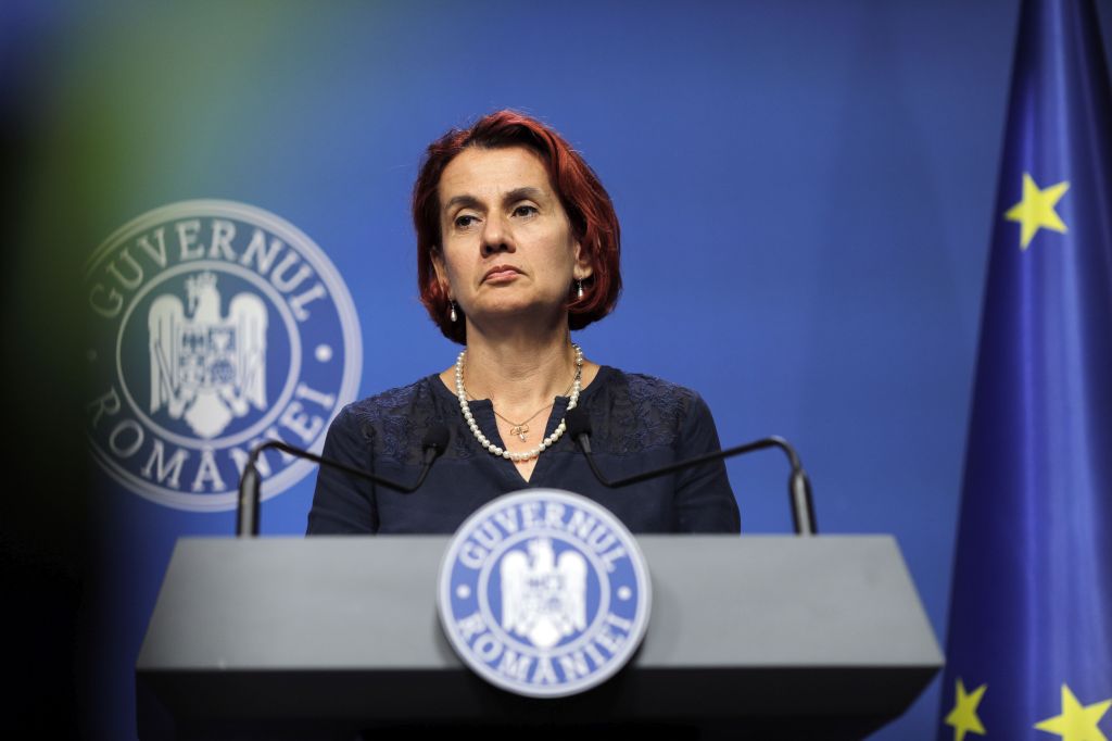 Ioana Dogioiu, purtătoarea de cuvânt a Guvernului / Inquam Photos / Mălina Norocea