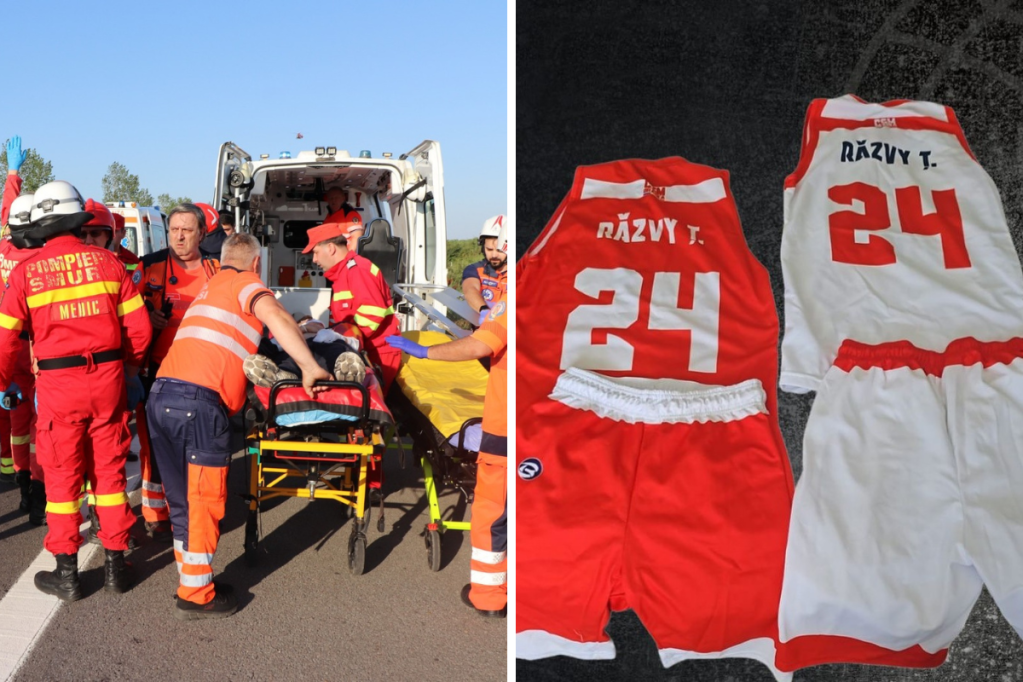 Din tragedia de pe A2, a rămas vie inima unui copil. Răzvan trăiește mai departe. FOTO: ISSU Călărași și Federația Română de Baschet