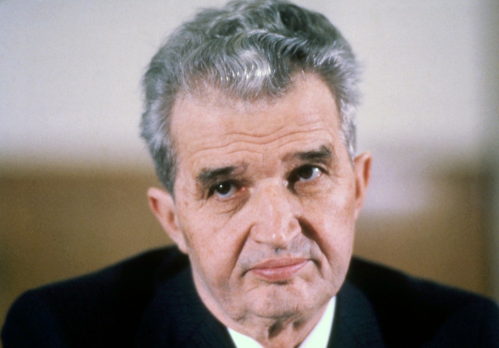 Nicolae Ceaușescu, într-o conferință de presă în China, 1982. Foto: AP / Profimedia