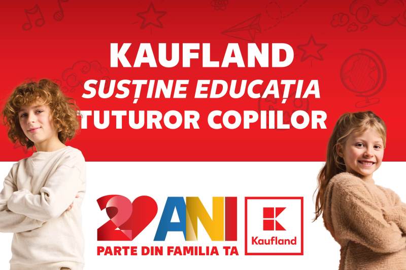 Kaufland sprijină educația tuturor copiilor cu oferte speciale la rechizite