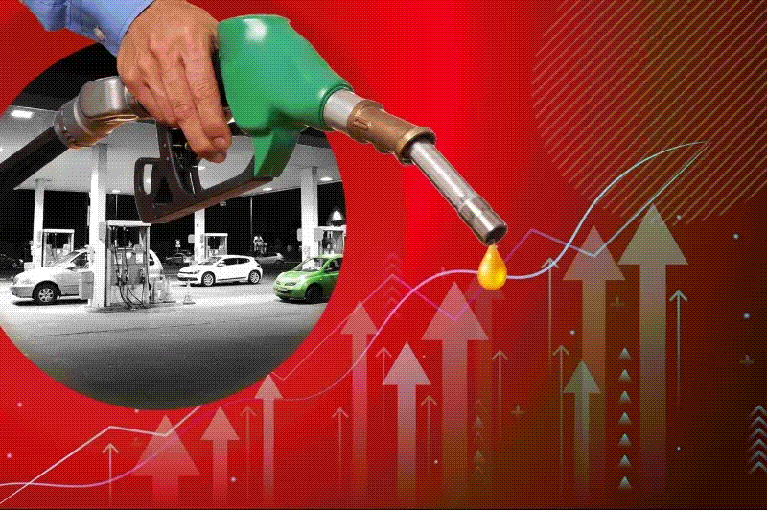 Scumpiri carburant. Grafică: Marian Toader