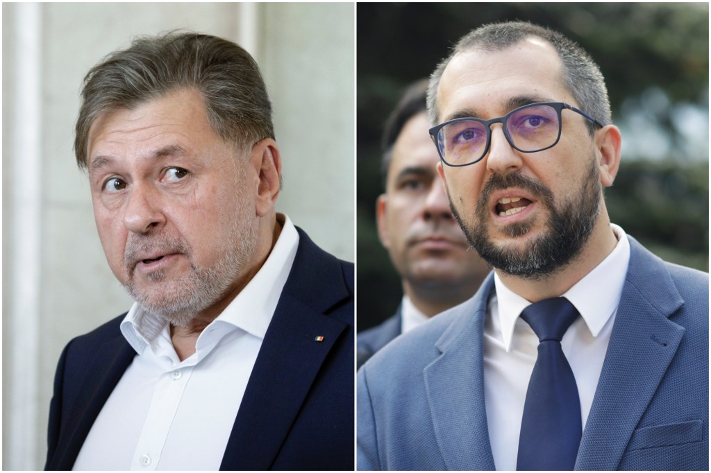 Alexandru Rafila și Vlad Voiculescu. Inquam Photos / Mălina Norocea și George Călin