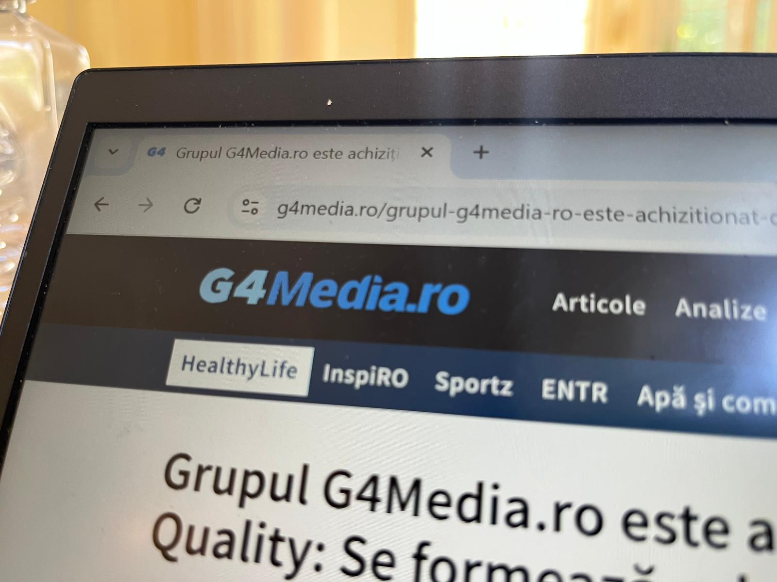 Radu Budeanu, proprietarul Mediafax, a cumpărat G4Media