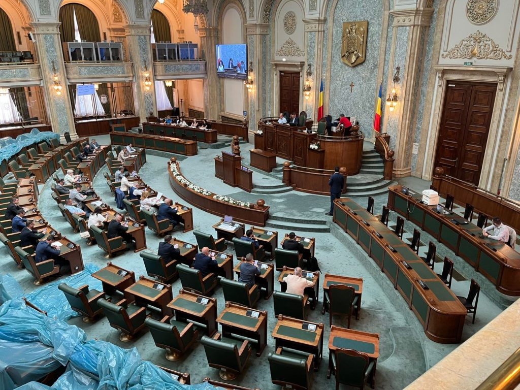 Ședință extraordinară a Senatului din data de 20 august 2025. Foto: HotNews / David Leonard Bularca