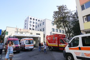 Spitalul de Urgenţă Bucureşti Floreasca. Cateyeperspective / Dreamstime