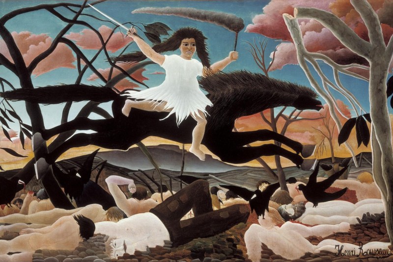 „Războiul”, de Henri Rousseau: viziunea apocaliptică a unui pacifist
