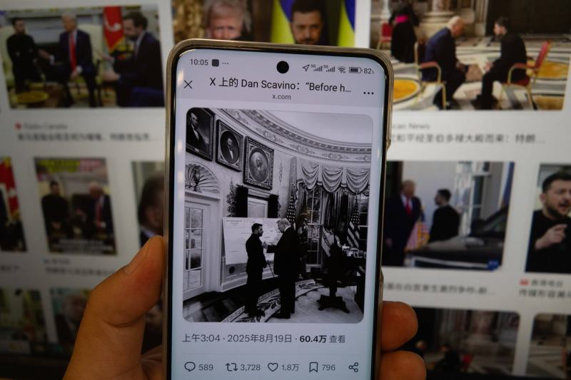 FOTO Momentul în care Zelenski s-a contrat cu Trump la Casa Albă în fața hărții afișate în Biroul Oval. Ce a dezvăluit ulterior liderul de la Kiev