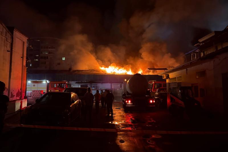 Diana Buzoianu, despre incendiul puternic din București: Garda de Mediu nu poate interveni decât după stingere, este același caz ca la Dragonul Roșu