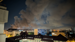 Incendiu de amploare în Sectorul 2 al Capitalei. FOTO: HotNews.ro