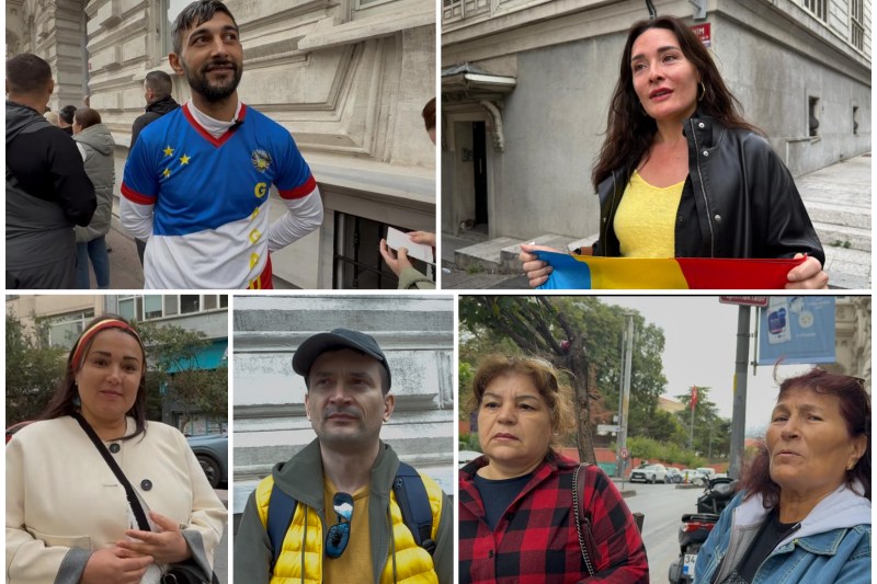 Alegători la secția de votare din Istanbul. Foto: Oxana Bodnar / HotNews